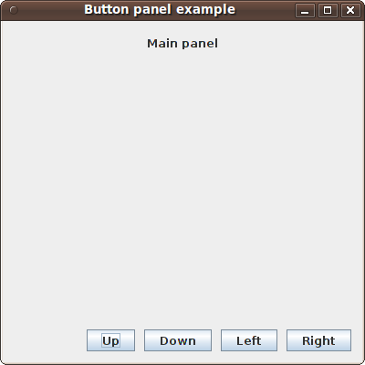 ButtonPanel example